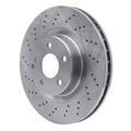 DFC 03-12 Mercedes-Benz E550 Front Drilled Brake Rotor