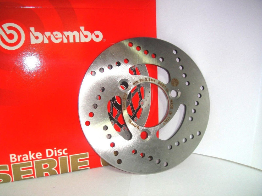 Brembo OE 06-08 Arctic Cat DVX 50CC/97-04 Kymco Spacer 150CC 180x4mm Brake Disc - Front Fixed