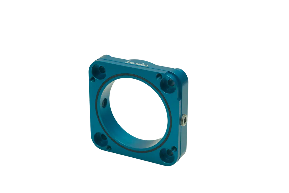 Boomba Racing FORD 2.3 THROTTLE BODY SPACER-BLUE