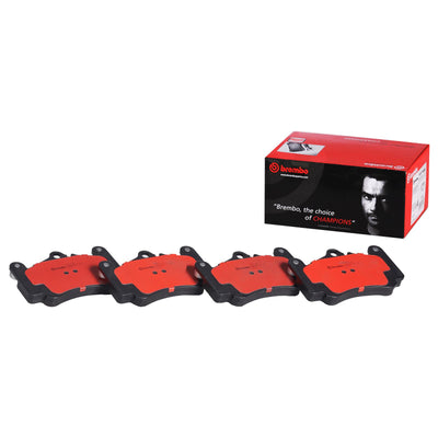 Brembo 01-12 Porsche 911 Front Premium NAO Ceramic OE Equivalent Pad
