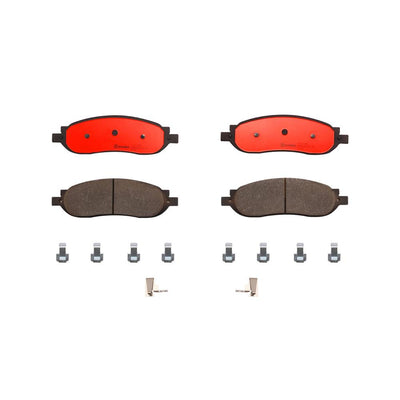 Brembo 05-07 Ford F-250 Super Duty/F-350 Super Duty Rear Premium NAO Ceramic OE Equivalent Pad