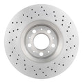 Brembo 01-09 Volvo S60/99-06 S80/01-07 V70 Front Premium Xtra Cross Drilled UV Coated Rotor
