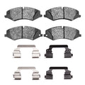 DFC 10-17 Land Rover Discovery (Latin America) Front 5000 Adv Low Metallic Brake Pads & Hardware Kit