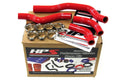 HPS Performance Red Reinforced Silicone Radiator Hose Kit Coolant for Honda 05-09 CRF450X