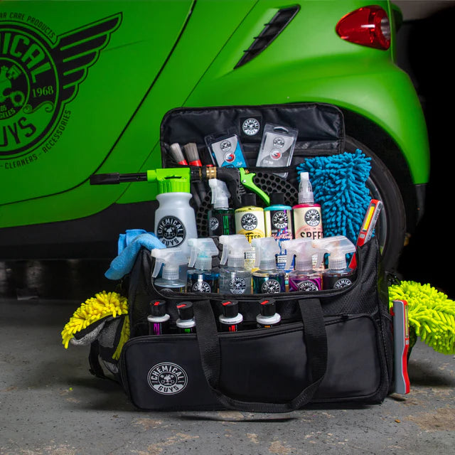 Chemical Guys Arsenal Range Trunk Organizer & Detailing Bag w/Polisher Pocket