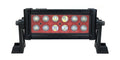 ~(5 lbs. 17X5X5)~ 8 Inch LED Light Bar Dual Row 36 Watt Combo Red Reflector Ultra Color Series Quake LED