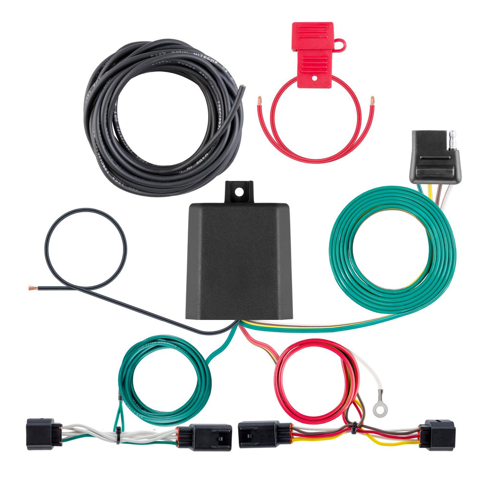 CUSTOM WIRING HARNESS, 4-WAY FLAT O