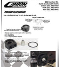 UNIV OIL COOLER SANDWICH ADAPTER 22mm