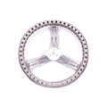15 UNCOATED ALUMINUM DRILLED DISHED