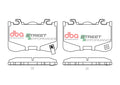 DBA 24-26 Ford Mustang (390mm Front Rotor) Rear SP Performance Brake Pads