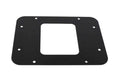 Kentrol 07-09 Jeep Wrangler JK BackSide License Plate Mount with LEDs - Textured Black