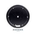 Weld Oval Ultra Mud Cover 15in. w/6-Dzus - Black Aluminum Cover