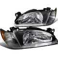 CRYSTAL HOUSING HEADLIGHTS BLACK