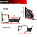 94-02 DODGE RAM TOWING MIRRORS - MA