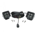 3IN SQUARE CUBE CREE SPOT BEAM LED LIGHTSPAIR W/HARNESS 79903