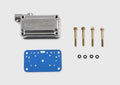 ALUMINUM FUEL BOWL KIT (SQUARE) SHINY