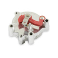 ELECTRIC CHOKE CONVERSION KIT W/ HARDWARE PISTONLESS DESIGN SHINY ALUMINUM