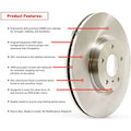 DFC 08-16 Mercedes-Benz C300 Sedan Front Drilled Brake Rotor