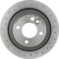 Brembo 02-07 Mini Cooper Rear Premium Xtra Cross Drilled UV Coated Rotor