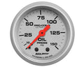 Autometer Ultra-Lite 52mm 0-150 PSI Mechanical Oil Pressure Gauge