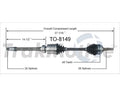 NEW CV AXLE