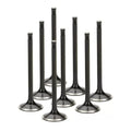 Supertech VW 1.8L/2.0L 8V Black Nitrided Exhaust Valve - +2mm Oversize - Set of 4