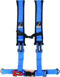 DragonFire Racing Harness- H-Style- 4-Point- 2in Buckle- Red