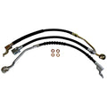 Brake Hose Kit for 1994-1995 Jeep YJ Wrangler, Incl. Left & Right Front & Rear Crown Automotive
