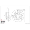 Brembo 04-11 Audi A6 Rear TY3 Sport Disc Rotor - 302X12