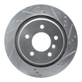 DFC 95-02 BMW Z3 Left Rear Drilled & Slotted Silver Brake Rotor