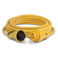 CORDSET EEL, 30A 125V, 25', YELLOW,