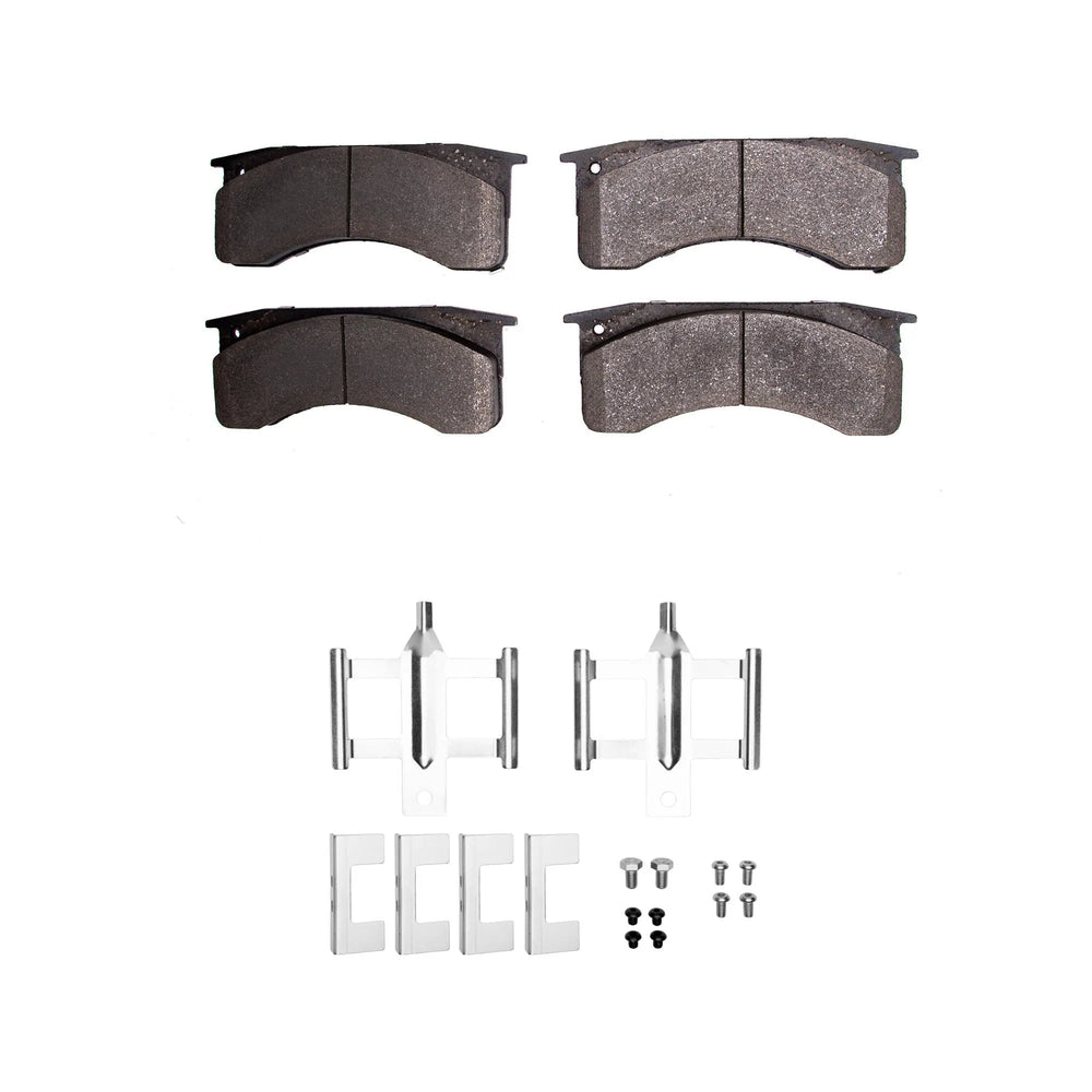 R1 91-24 Blue Bird Bus TC1000 Front/Rear Ceramic Pads & Hardware Kit
