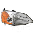 CAPA RH H/LAMP 4DR SDN;INCL SIDEMARKER/PARK/SIGNL LMPS;W/O BULBS OR SOCKETS CIVIC 0103 HYBRD 0303