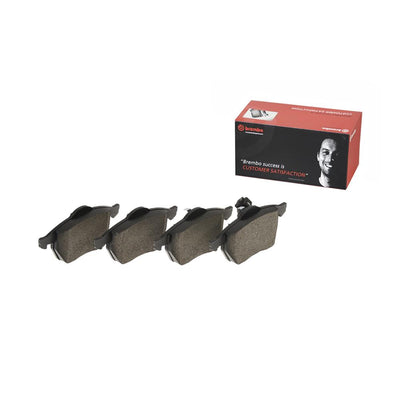 Brembo 00-06 Audi TT/99-10 Volkswagen Beetle Front Premium Low-Met OE Equivalent Pad