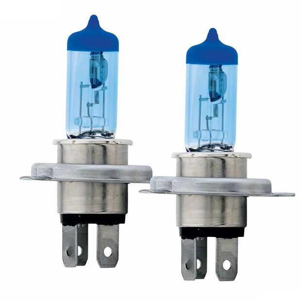 ~(0.3 lbs. 5X4X2)~ PIAA H4 (9003 / HB2) Xtreme White Plus Bulb 55w 4000K Twin Pack