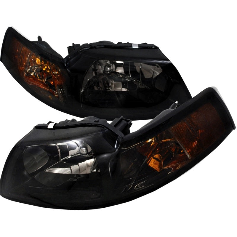 CRYSTAL HOUSING HEADLIGHTS SMOKE
