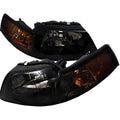 CRYSTAL HOUSING HEADLIGHTS SMOKE