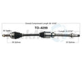 NEW CV AXLE