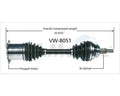 NEW CV AXLE