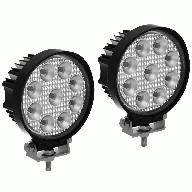 ROUND DRIVING LIGHTS - 9 LED