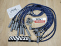 Moroso Chevrolet Big Block Ignition Wire Set - Ultra 40 - Unsleeved - Non-HEI - Over Valve - Blue