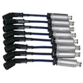 Moroso GM LS Ignition Wire Set - Ultra 40 - Unsleeved - Coil-On- 8in Wire - Blue