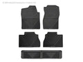 WeatherTech 07 Chevrolet Silverado Front and Rear Rubber Mats - Black