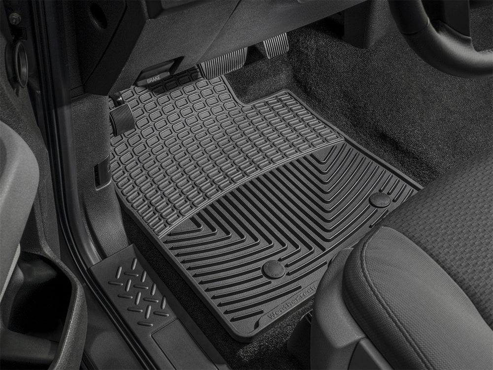 WeatherTech Black Front and Rear All-Weather Floor Mats Fits -20-10 F-250 F-350 F-450 F-550 WTFB019206