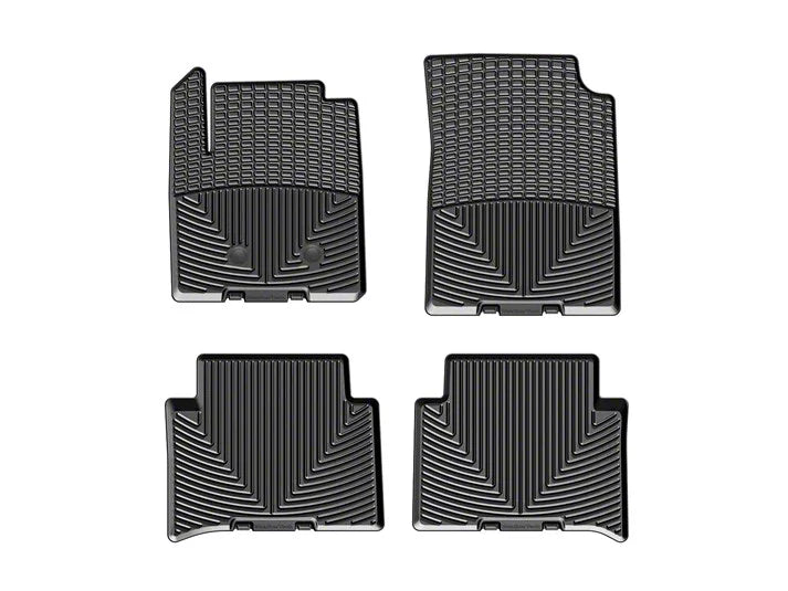 WeatherTech Black Front and Rear All-Weather Floor Mats Fits -20-22 Chevrolet GMC W348-W349