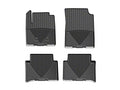 WeatherTech Black Front and Rear All-Weather Floor Mats Fits -20-22 Chevrolet GMC W348-W349