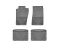 WeatherTech 82-04 Chevrolet S-10 Pickup Front and Rear Rubber Mats - Grey