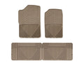 WeatherTech 80-99 GMC C/K Series Pickup Front and Rear Rubber Mats - Tan