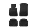WeatherTech 05-10 Chevrolet Cobalt Front and Rear Rubber Mats - Black
