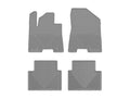 WeatherTech Grey Front and Rear All-Weather Floor Mats Fits -202-22 Kia Hyundai W720GR-W217GR